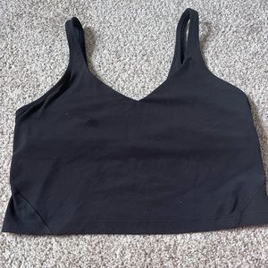 Black Lululemon Align Bra